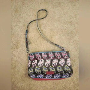 Women`s DESIGUAL Crossbody Bag Floral Print Multicolor